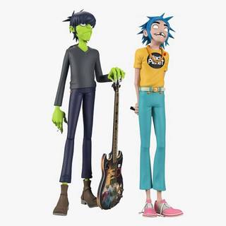 Virtual Gorillaz Band Action Figure Rock Band Member Collection 2D Murdoc
