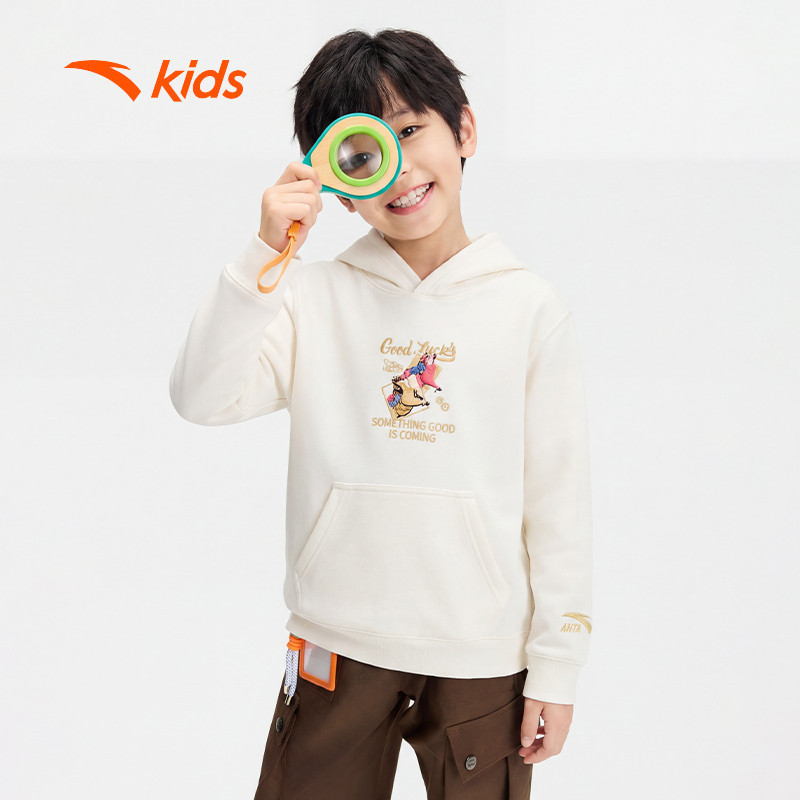 ANTA Kids Áo Hoodie Thể Thao Bé Trai 3526A8607