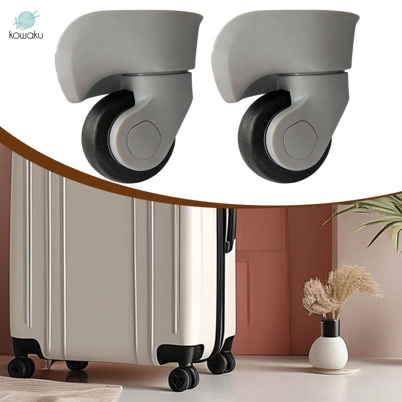 1 Cặp Bánh Xe Hành Lý A08 Lắp Đặt Dễ Dàng Phụ Tùng Sửa Chữa Cao Cấp Trực Tiếp Thay Thế Xe Đẩy Bánh Xe