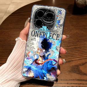 Ốp điện thoại trong suốt mềm One Piece 5th Gear Luffy cho iQOO 15 / 13 / 12 Neo 11 / Neo 10 Z9 Z10 Z11 Turbo / Z10 Turbo + Neo 9 Z9X Z8X ‌Bảo vệ Camera Vỏ iQOO chống sốc