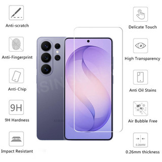 Dành Cho Samsung Galaxy S26 Ultra S25 Plus Ultra + 5G 2026 Full Cover Kính Cường Lực Mặt Trước Phim Bảo Vệ Màn Hình Mặt Sau Ống Kính Máy Ảnh Phim Bảo Vệ