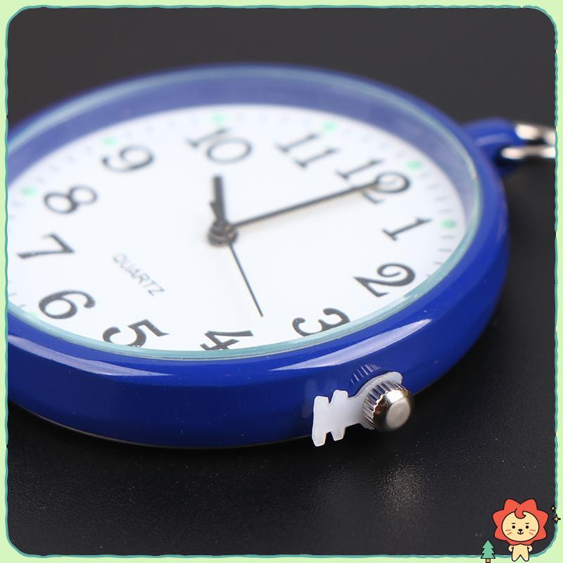 Đồng Hồ Nhà Thơ Y Tá Nhà Thơ Đồng Hồ Móc Khóa Fob Clo Với Pin Bác Sĩ Y Tế Vintage Đồng Hồ Quà Tặng Không