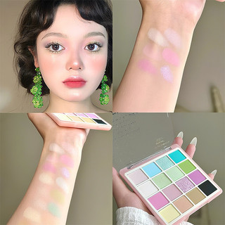 16 Màu Phấn Mắt Sửa Chữa Độ Bóng Cao Mờ Làm Sáng Chính Hãng Nhập Khẩu Hàn Quốc Bảng Phấn Mắt Sơn Dầu Bé Gái Bảng Phấn Mắt