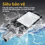 Đèn chiếu sáng chạy bằng năng lượng mặt trời dùng cho gia đình, đèn sân vườn ngoài trời, đèn đường LED công suất cao ở — ảnh 6