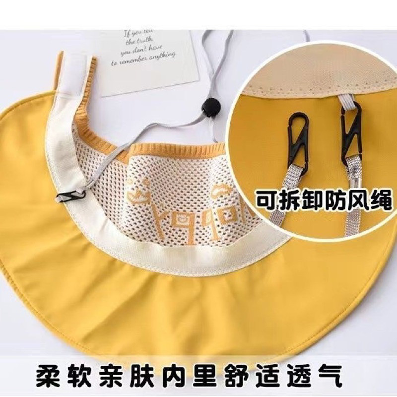 Mũ Chống Nắng Cho Bé Vành Rộng Vải Lưới Thoáng Khí Hoạ Tiết Khủng Long Siêu Xinh