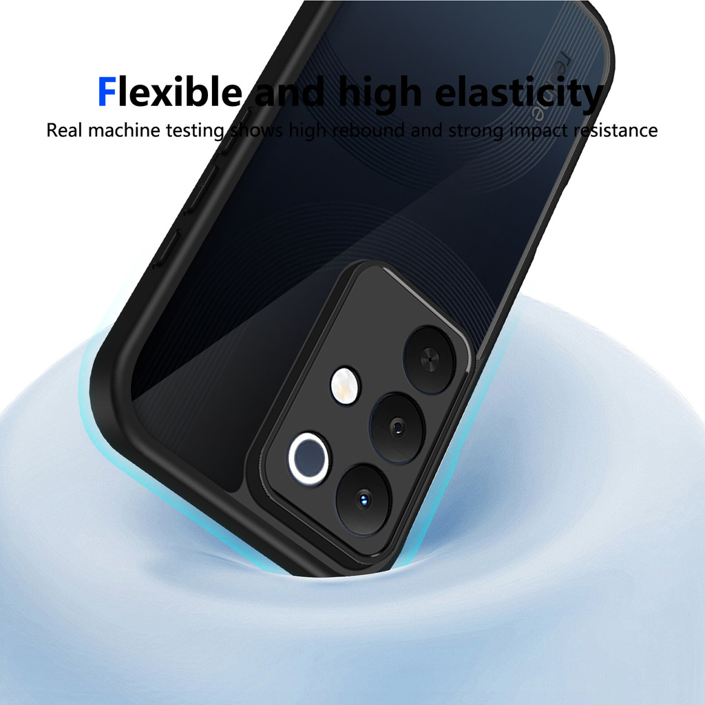 Ốp lưng Realme C85 5G Vỏ màu đen mờ cho Ốp điện thoại Realme C85 4G