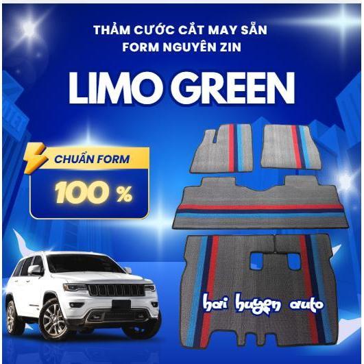 [Limo Green] Thảm cước lót sàn xe ô tô Limo Green may sẵn bo viền theo form xe có khuy bấm, chống trơn trượt