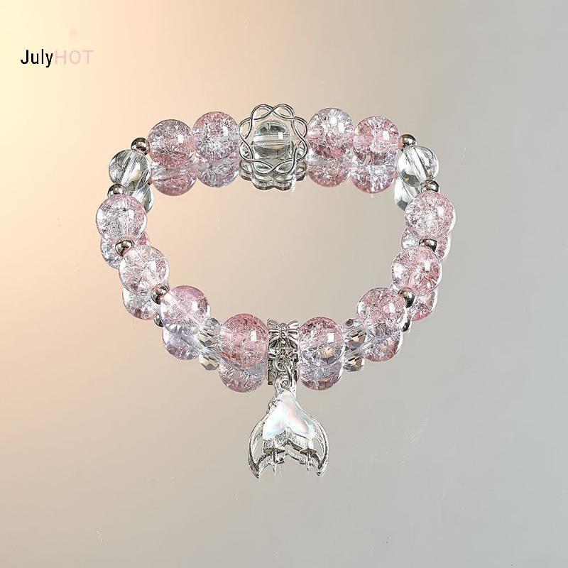 Vòng tay truyện cổ tích dreamy đuôi cá đính hạt ngọt ngào - Quà tặng thời trang cho bé gái