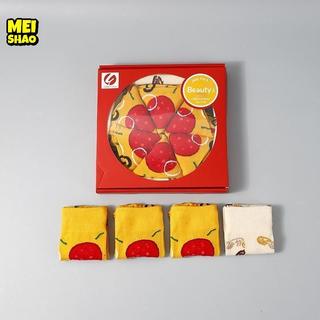 MeiShao - Bộ quà tặng sáng tạo với sushi, pizza, bánh mỳ que, đẹp cho nữ, phù hợp làm quà sinh nhật hoặc ngày lễ vào mùa thu đông