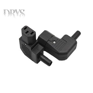 (TFT) AC Power Soet 90 Độ Khuỷu Tay Bên 10A Pin Loại Cắm Soet Nam Nữ Mông Khớp Không Hàn Ba Lỗ Mông Khớp MỚI