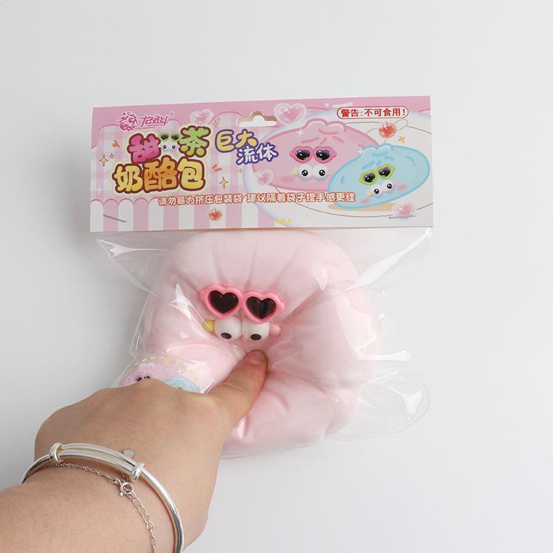 Khổng Lồ Bánh Bao Squishy Đồ Chơi Mô Phỏng Thực Phẩm Hấp Giảm Lo Âu Fidget Đồ Chơi Cảm Giác Làm Quà Tặng saixit2vn