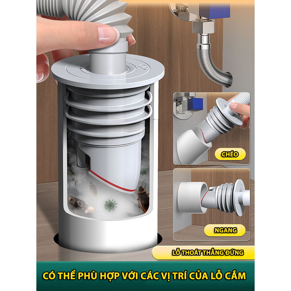 【COD】Nút bịt silicon K258，thiết kế van một chiều, chống trào ngược nước và khí, bảo vệ vệ sinh cho bồn rửa, lavabo.