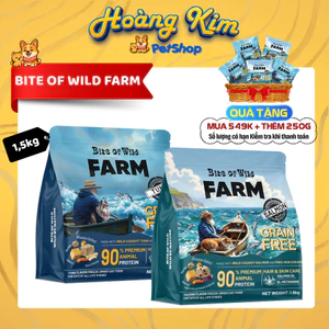 Thức Ăn Cho Mèo Hạt BITE OF WILD FARM 1.5KG