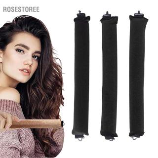 Rosestoree Thanh uốn tóc Heatless Máy uốn tóc Heatlesss 3 gói dành cho mọi loại