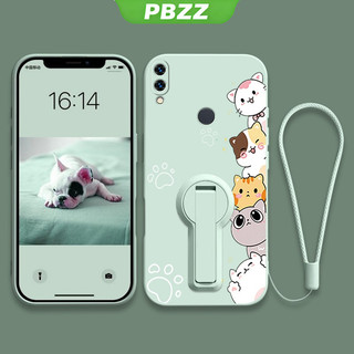 Ốp cho Huawei Nova 3i Huawei P30 Lite Huawei P20 Lite Ốp mềm Ốp chống sốc Silicon lỏng thiết kế mới Mèo hoạt hình thẩm mỹ có giá đỡ ytxzdzmm01