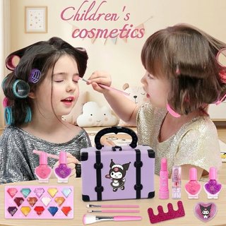 Đồ chơi trang điểm an toàn cho bé – Bộ 17 món, chất liệu ABS, không chì – 3 mẫu yêu thích – Kích thích sáng tạo