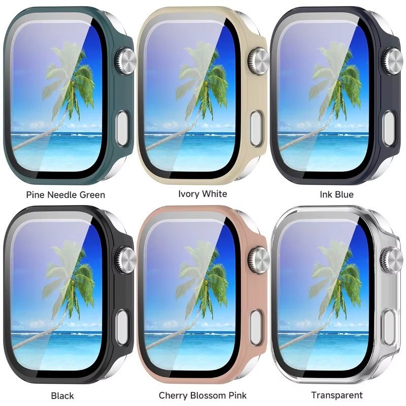 Vỏ bảo vệ chống sốc PC cho Redmi watch6 Kính cường lực + Vỏ PC cho Redmi Watch 6 Đồng hồ thông minh Bảo vệ cứng Vỏ da