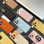 Ốp Lưng Cho IPhone 16 17 11 13 15 14 12 Pro Max Air XR X XS MAX 16 Plus Vỏ chống sốc kết cấu da tối giản đầy màu sắc