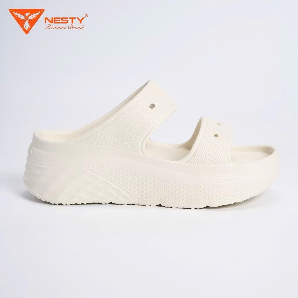【NE19】[TẶNG CHARM ] Dép Hai Quai Nữ NESTY NE19 Đế Cao Đúc Nguyên Khối Êm Chân, Chống Trượt, Thời Trang Đi Chơi, Đi Biển