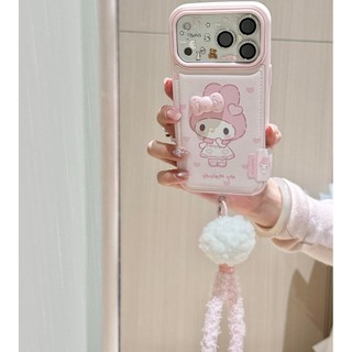 Ốp điện thoại di động nơ ba chiều màu hồng dễ thương cho iPhone 17 16 15 14 13 Pro Max bảo vệ camera chống sốc chống rơi mặt sau cứng