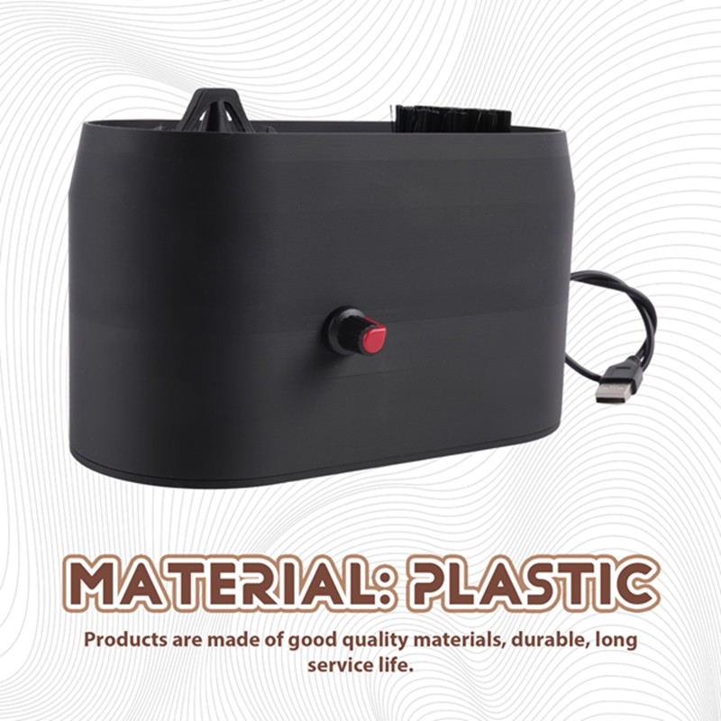 Bộ dụng cụ làm sạch Portafilter cà phê có giá đỡ Espresso Portafilter, Máy bắt đất & Bàn chải- cho các mẫu 51 / 53 / 58mm
