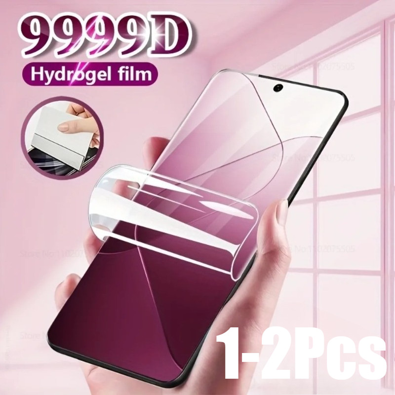 1-2 Chiếc Chống Trầy Xước Bảo Vệ Màn Hình Mờ Cho Xiaomi 14 15 15S 15T Pro Ultra Civi Chống Gián Điệp Riêng Tư Chống Ánh Sáng Xanh Hydrogel Phim HD Mềm