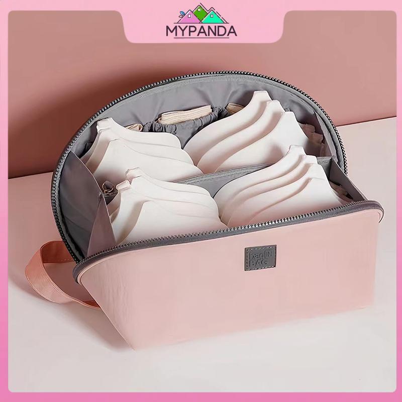 MYPANDA Túi đa năng du lịch sắp xếp đồ lót, áo ngực, mỹ phẩm, có ngăn chia