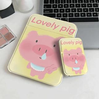 heo dễ thương Gương Trang Điểm Gập Đa Năng, Phù Hợp Dùng Văn Phòng  Du Lịch