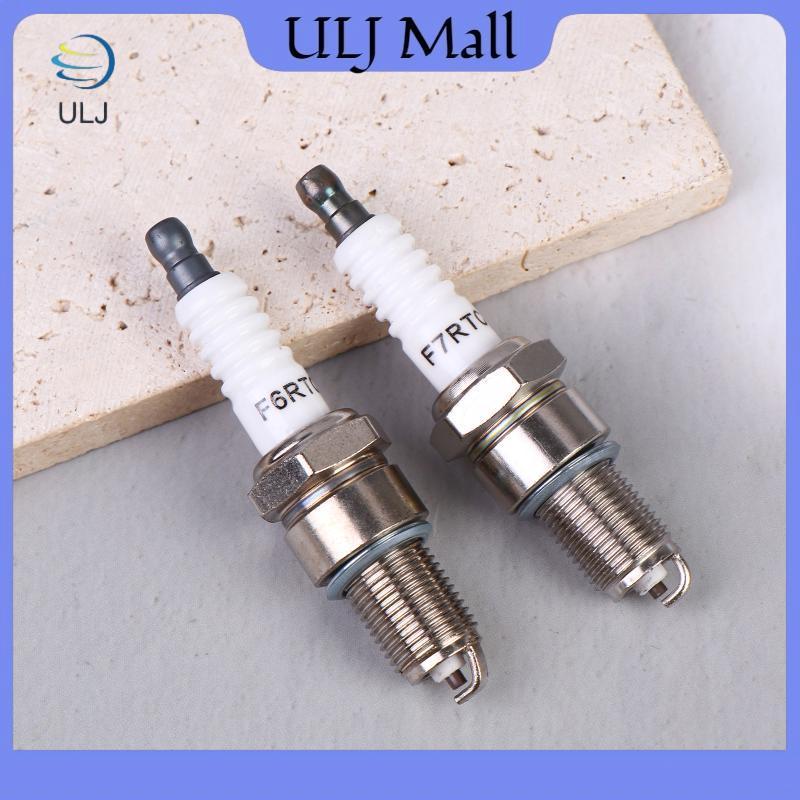 Bugi ULJ F6RTC cho động cơ 50cc 70cc 90cc 110cc Partpatible với xe máy PW50 PW80 PW60 LT50 Nâng cấp đáng tin cậy.