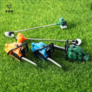 Mô hình máy cắt cỏ và dụng cụ làm vườn thu nhỏ cho nội thất búp bê và đồ chơi