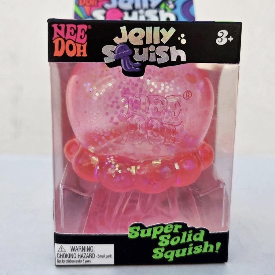 Schylling Nee Doh Jelly Squish Xanh Lấp Lánh Tím Hồng Squishy Thạch Sứa Đồ Chơi Cảm Giác Bóp Giảm Căng Thẳng saixit2vn