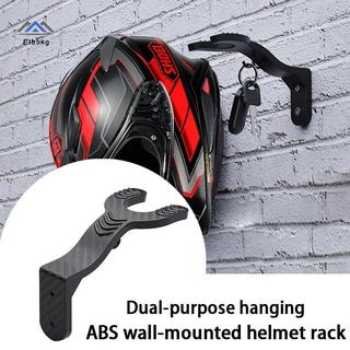 ELBBKG Móc treo tường mũ bảo hiểm xe máy, kệ trưng bày cho lối vào văn phòng, giá đỡ lưu trữ