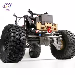 Bánh lái HFTOY 25T Bánh xe tời Servo cho xe bánh xích RC 1 / 10 TRX4 Trục Scx10 ~