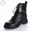 PUSKY Gothic Punk Martin Boot Giày Trang Trí Dây Xích Dễ Dàng Giảm Bule Cơ Chế Lý Tưởng DIY Phụ Kiện Giày VN