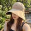 Mũ ngư dân SMILE, Mũ chống nắng rộng vành chống tia cực tím dành cho nữ, Mũ đi xe đạp chống nước nhanh khô hợp thời trang ngoài trời mùa hè