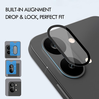 Lereach Camera Phim Cho Poco X8 Pro Max Poco X8 Pro Camera Kính Cường Lực Định Vị Chính Xác Phim Thủy Tinh