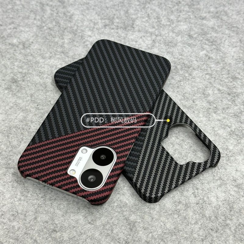 Ốp Điện Thoại Cho Redmi Turbo5Max / POCO X8 Pro / Max Không Bao Gồm Tất Cả Kết Cấu Sợi Carbon Mỏng Nhẹ Cứng