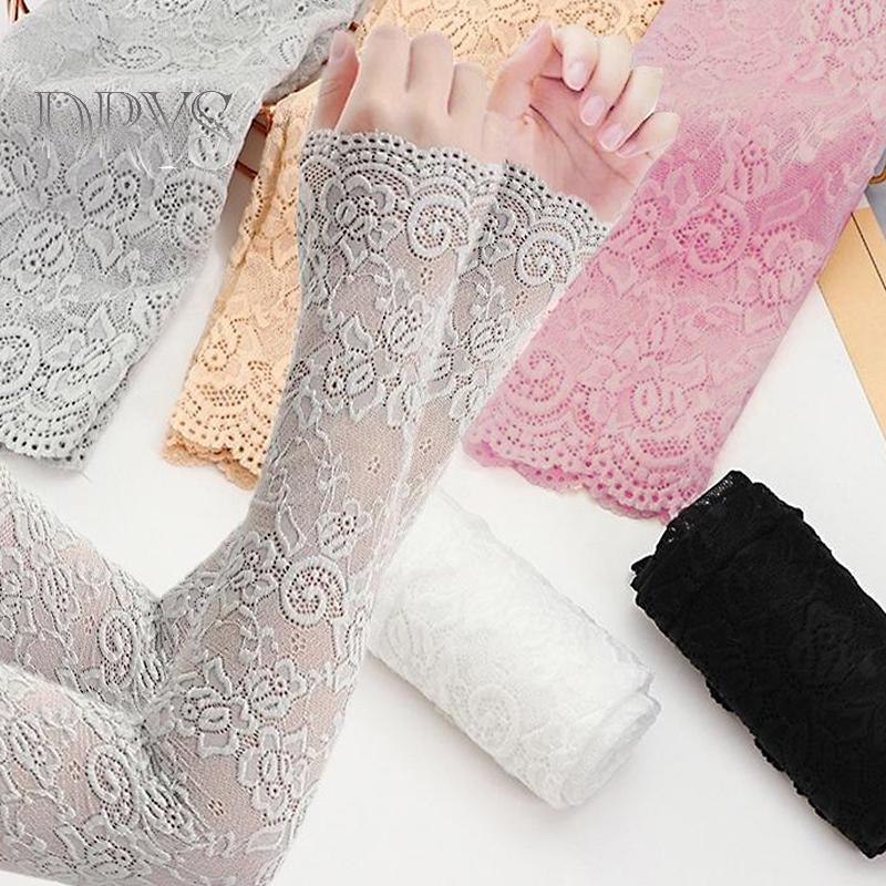 (TFT) Găng Tay Chống Nắng Mùa Hè Băng Ren Tay Lái Xe Uv Áo Tay Áo MỚI