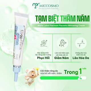 Kem Dưỡng Giảm Thâm Nám & Làm Sáng Da Miccosmo White Label Platinum Placenta Whitening Cream 20ml