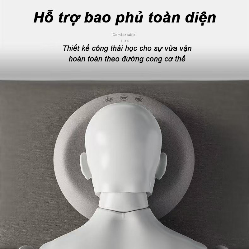 Gối nằm úp mặt cao cấp công thái học, cao su non mềm dùng cho spa massage làm body chuyên nghiệp – gối