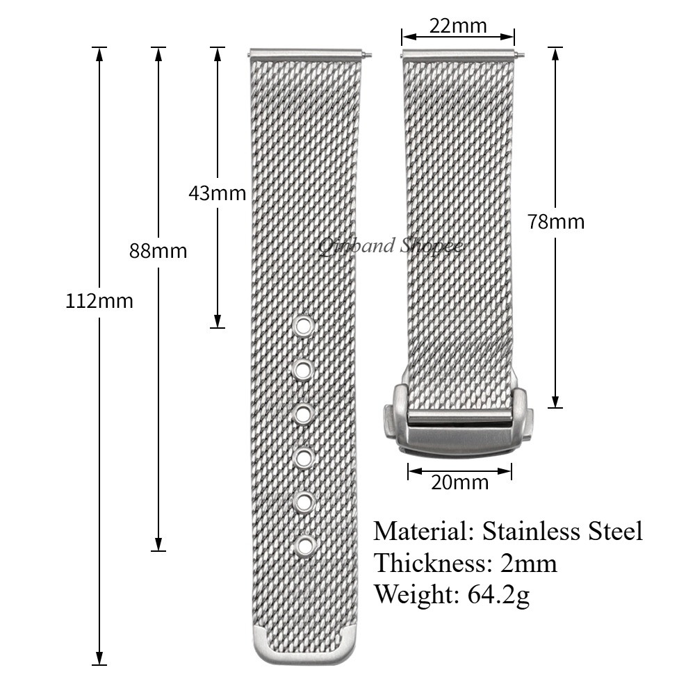 Dây đeo đồng hồ lưới thép không gỉ cho OMEGA Seamaster 150m 300m Phát hành nhanh Milanese Watchband 007 20mm 22mm Khóa bướm Vòng đeo tay đồng hồ cho nam nữ