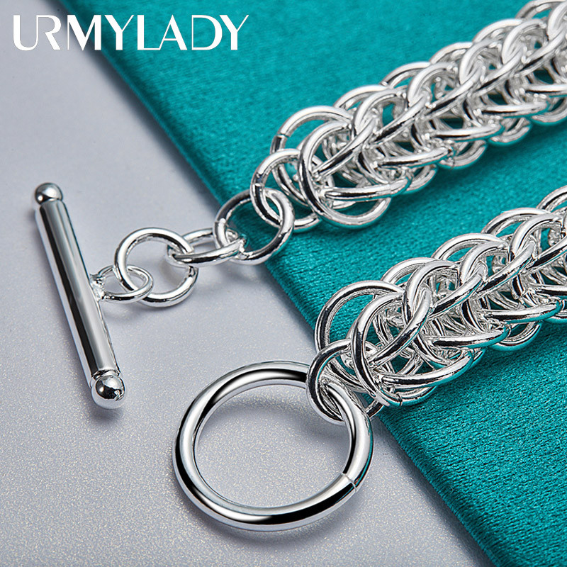 URMYLADY Vòng Tay Bạc 925 Phù Hợp Thời Trang Tiệc Cưới