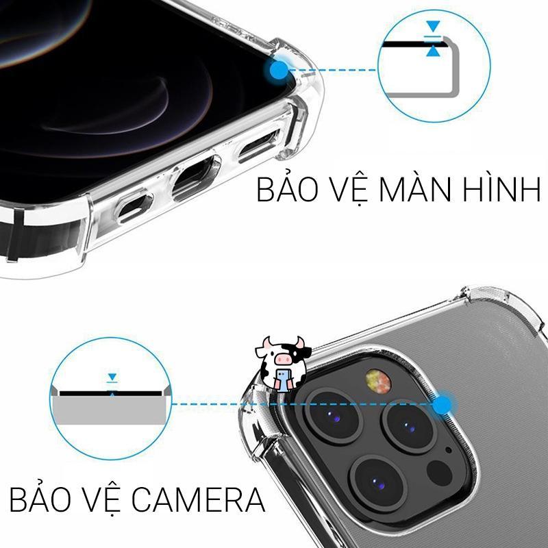 Ốp lưng dùng cho iPhone cạnh vuông 17/16/15/14/13/12/11/X/XR/XS/8/7/6/6S Pro Max Plus