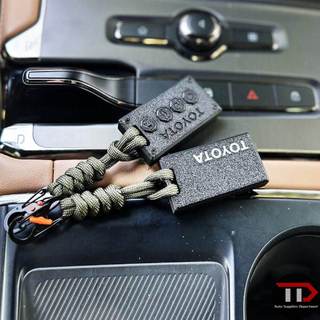 Toyota Carbon Fiber 3D In Hình Nhẹ Chìa Khóa Ô Tô Thích Hợp Cho Camry / Ralink Sửa Đổi Vỏ Bảo Vệ