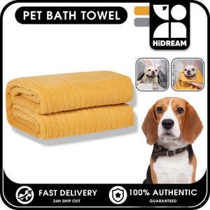 Khăn tắm siêu thấm HiDream Khăn tắm siêu thấm cho chó mèo Microfiber khô nhanh Kích thước lớn