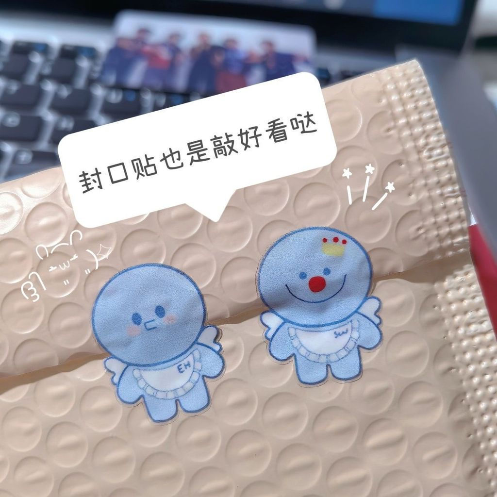 2026 Mới Nhất SUPER JUNIOR Màu Xanh Bánh Bao Chống Thấm Nước Chuyển Miếng Dán Điện Thoại Di Động Máy Tính Bảng Máy Tính Xách Tay Tai Nghe Cốc Nước Hỗ Trợ Miếng Dán Trang Trí Quà Tặng Sinh Nhật Ngày Lễ