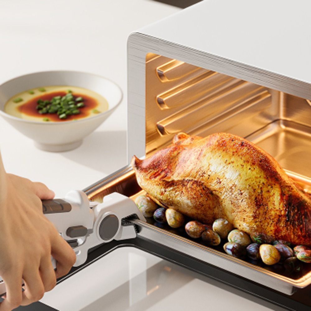 Kẹp bát nồi nhà bếp NEAVERLER, Kẹp chống bỏng bằng silicon, Kẹp nâng bát đĩa chống trượt di động 4in1 Tiện ích nhà bếp