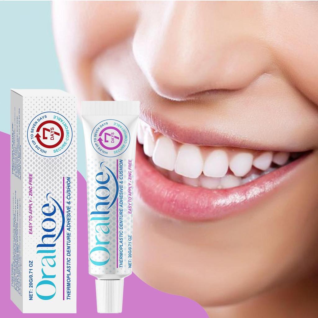 Keo Dán Răng Giả Kem Dính Nhẹ Nhàng Ổn Định Nguyên Bản Dán An Toàn Chăm Sóc Tạm Thời Cho Nữ Du Lịch Tại Nhà ewoekvn