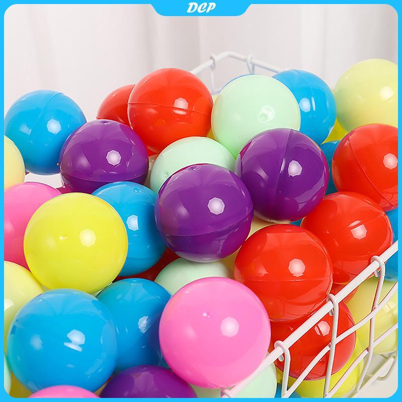 [DCP] 50 quả bóng bất ngờ đồ chơi viên nang nhựa trong suốt 32mm, hộp nhỏ cho gashapon [VN]