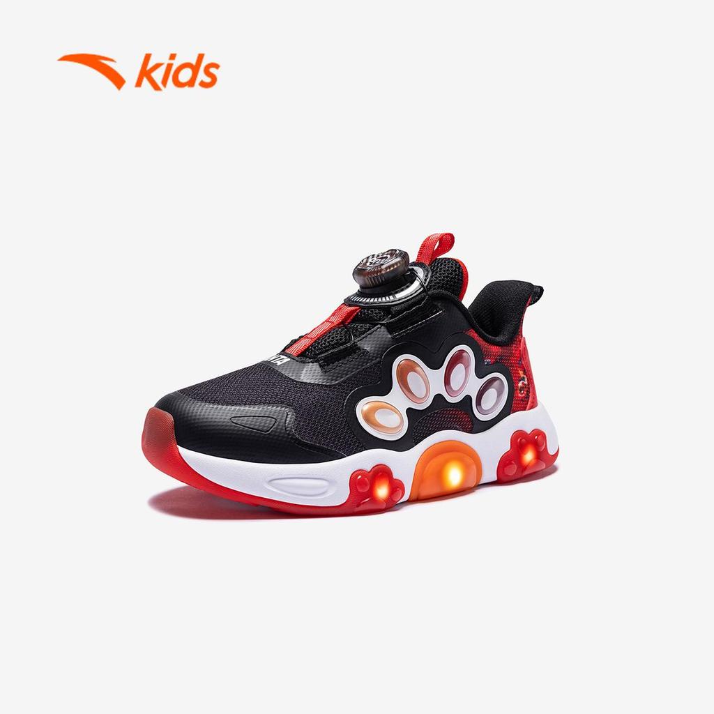 ANTA Kids Giày Thời Trang Bé Trai Đế Êm Nhẹ, Hạn Chế Trơn Trượt, Khóa Xoay Tiện Lợi 3126A9921